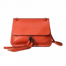GUCCI古琦女式橙色牛排单肩斜挎两用包370826 A7M0N 6525
